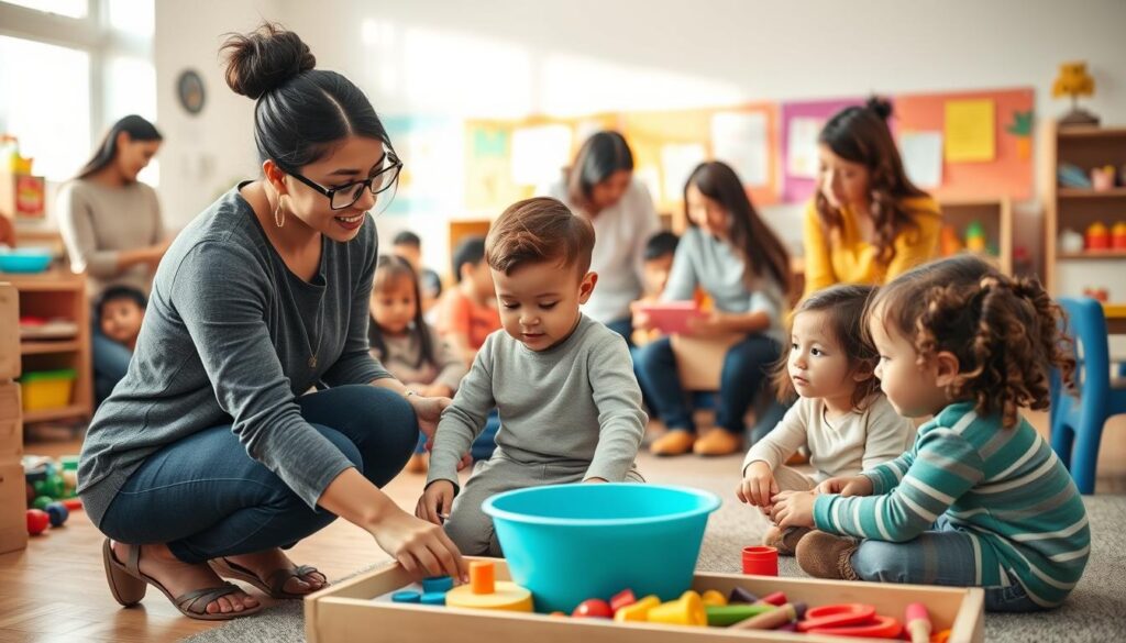 early childhood educators supporting child development